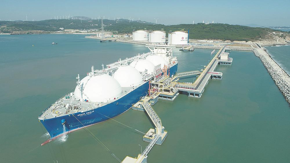 漳州LNG接卸突破百万吨