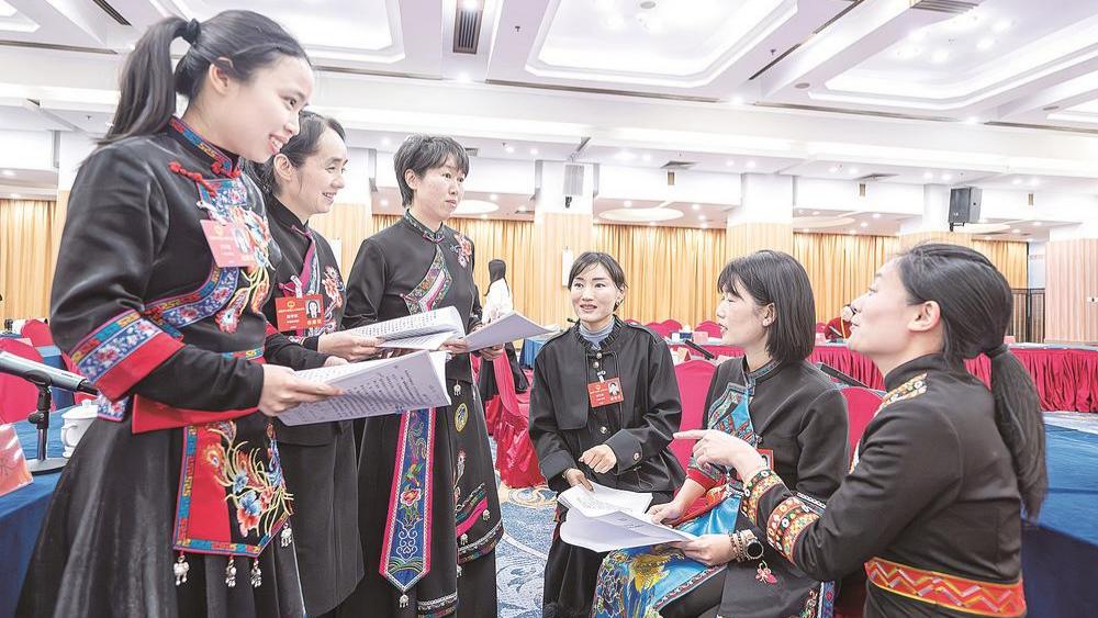 代表委员讨论献策