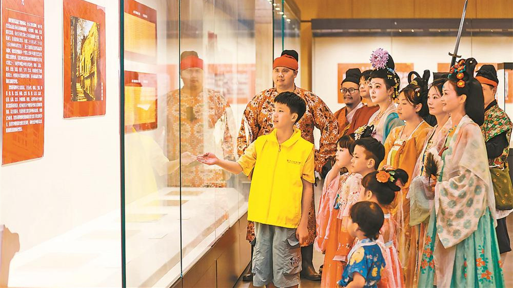 “千年丝路 璀璨敦煌”暑期文化研学活动在福清侨乡博物馆举行