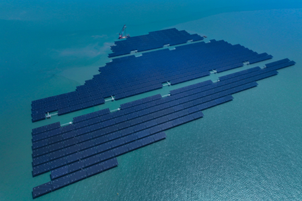 CGN's innovative 200-megawatt offshore solar facility connects to grid